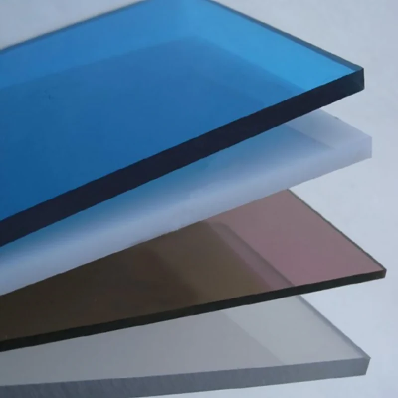 5 mm starke, hartbeschichtete Polycarbonatplatte