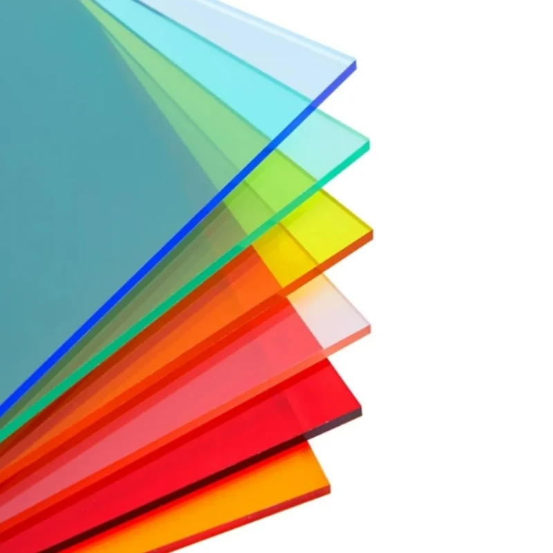 Durchscheinende antistatische Acrylplatte